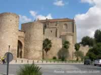 Almocabar Gate Walls with the Church behind