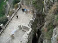 Ronda New Bridge viewing terrace
