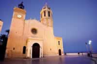 Sitges Church Front
