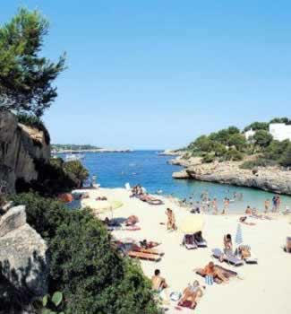 Cala D'Or bay and beach